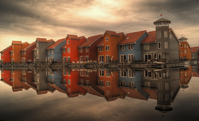 Dutch waterside retreat where flat light and reflection become the therapy