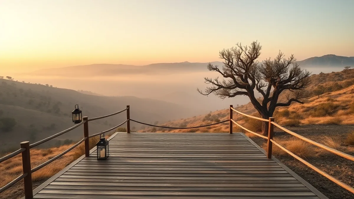 andalusian countryside glamping