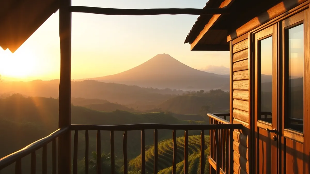 Bali lodge and jungle stay areas
