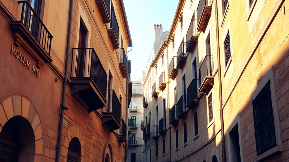 Barcelona hotel areas