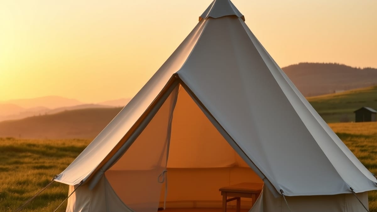 bell tent glamping