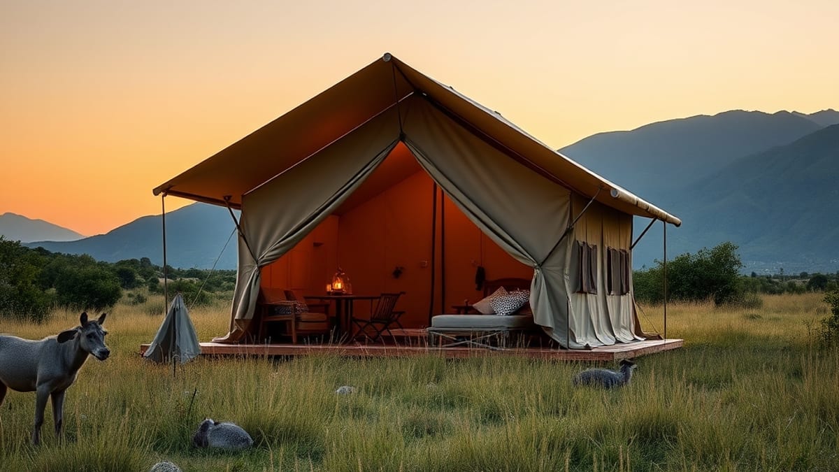 book glamping stays