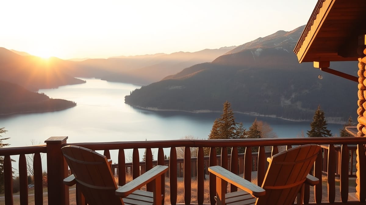 lodge for a honeymoon