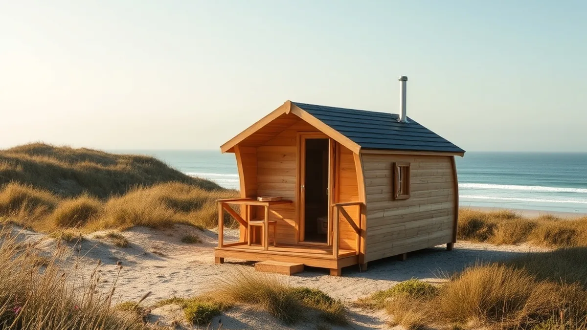 coastal glamping in Cornwall