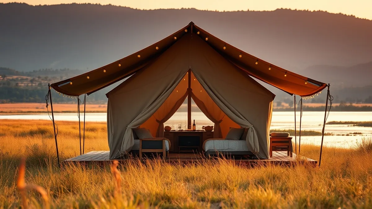 glamping platforms