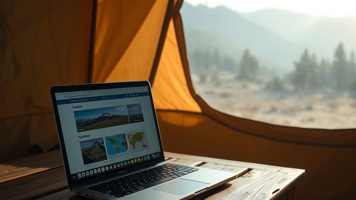 glamping platforms