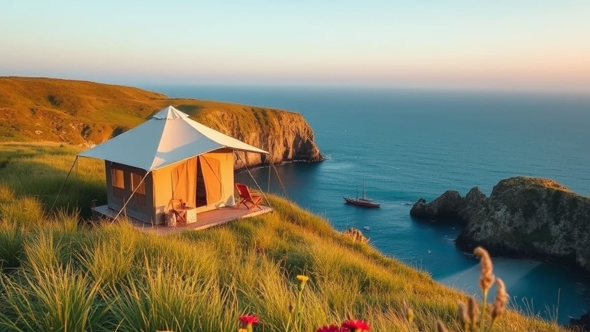 Cornwall vs Devon glamping