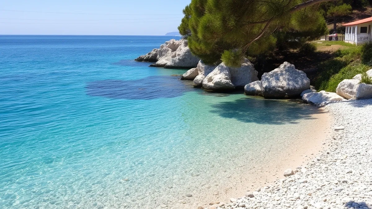 Croatian island resort