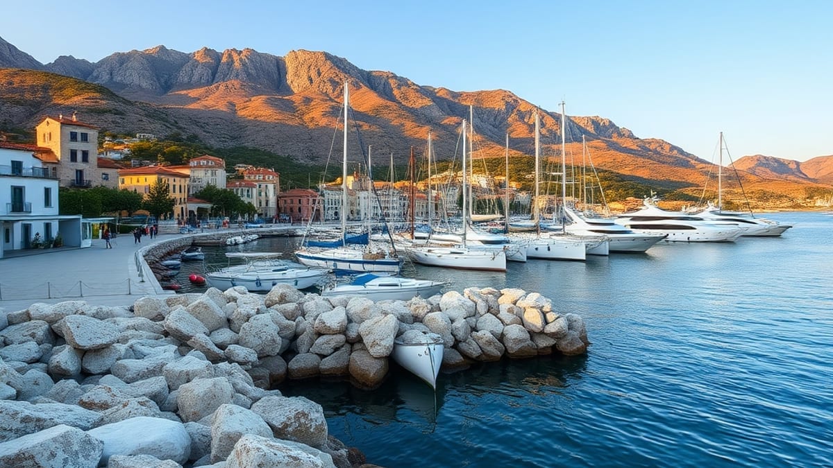 Croatian island resort