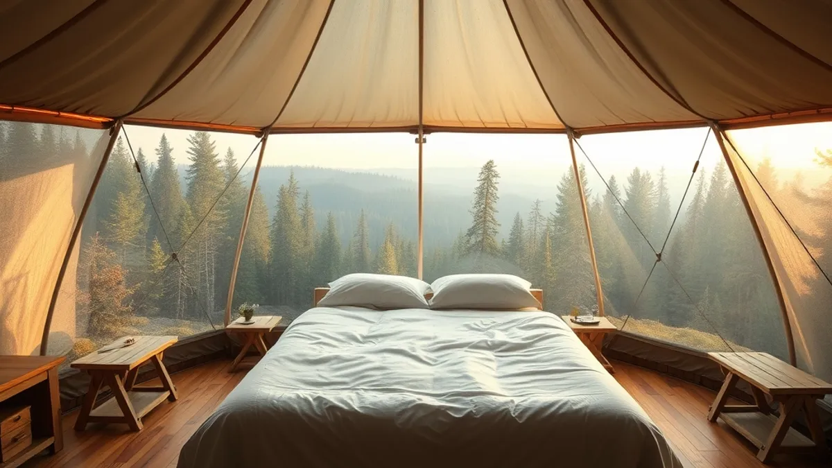 dome glamping
