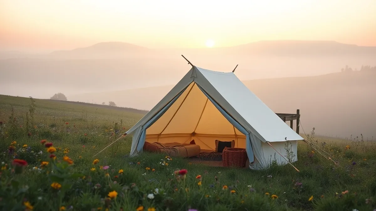 Jurassic Coast glamping