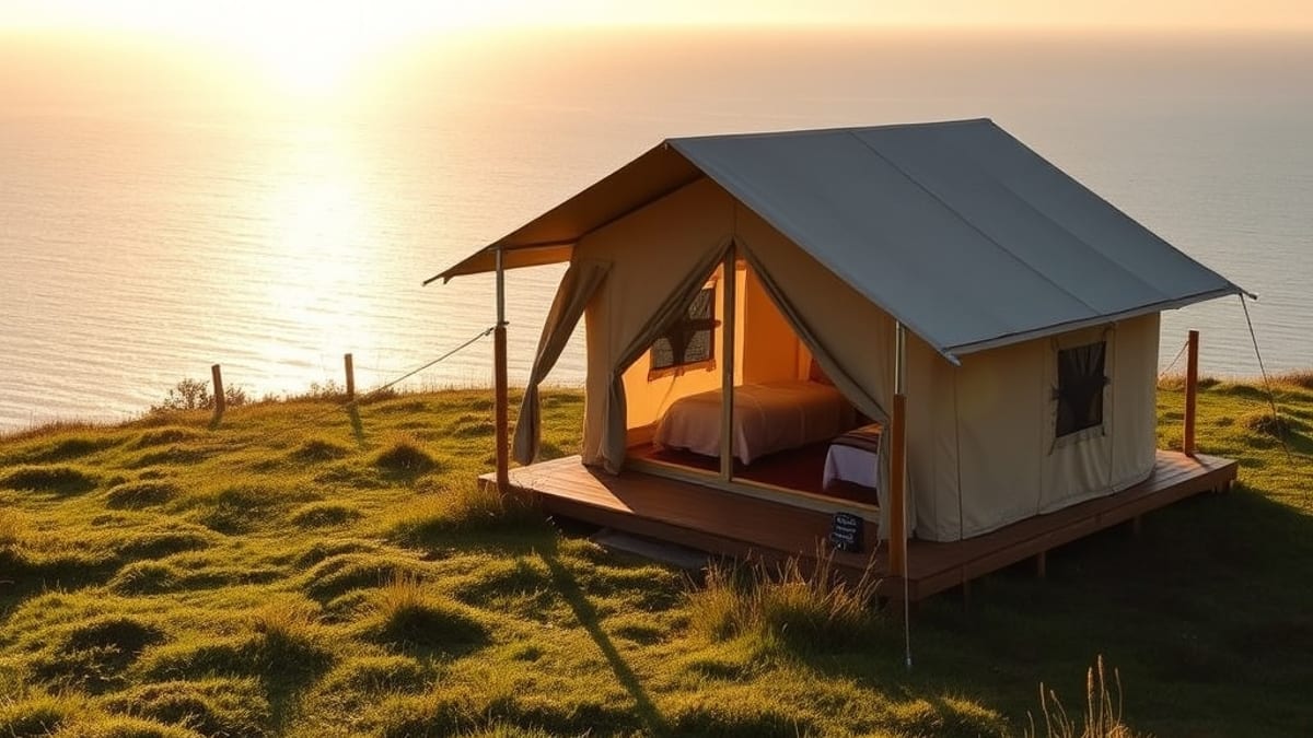 Jurassic Coast glamping