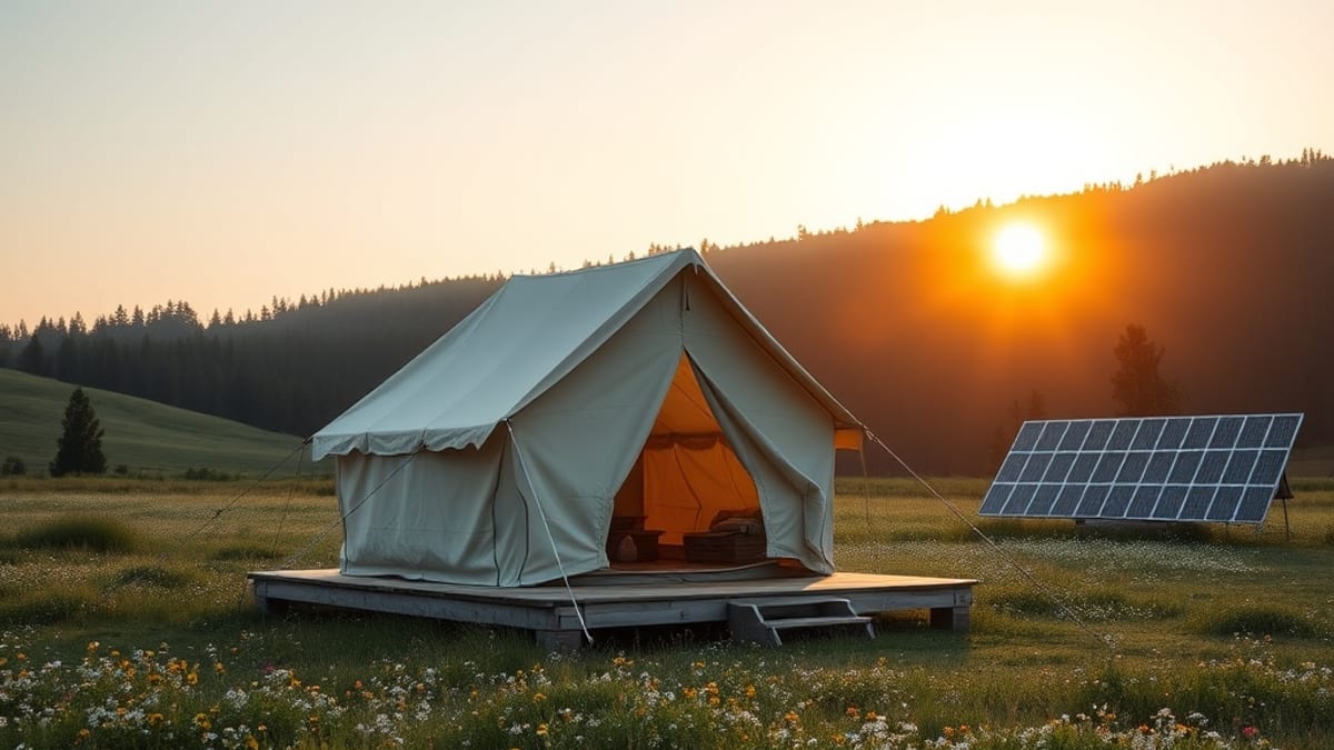 eco glamping