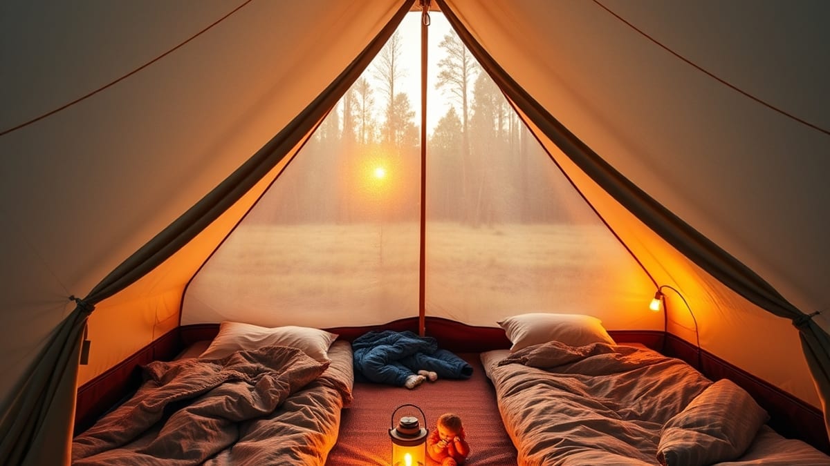 family glamping tips