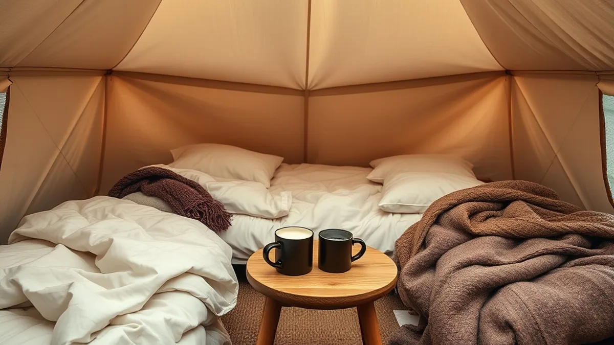 glamping for beginners