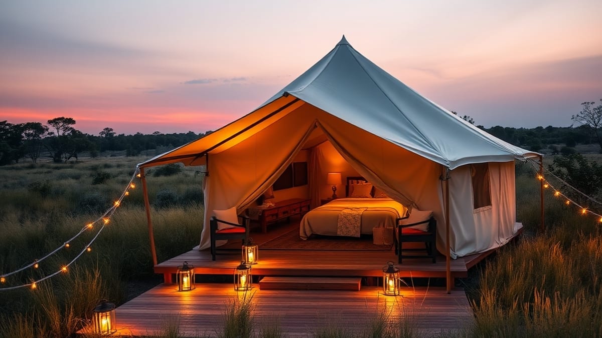 glamping for beginners