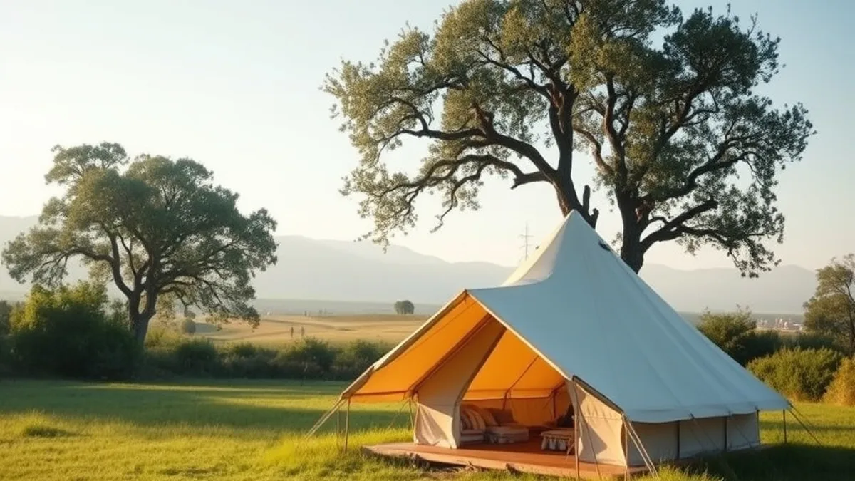 glamping in Provence