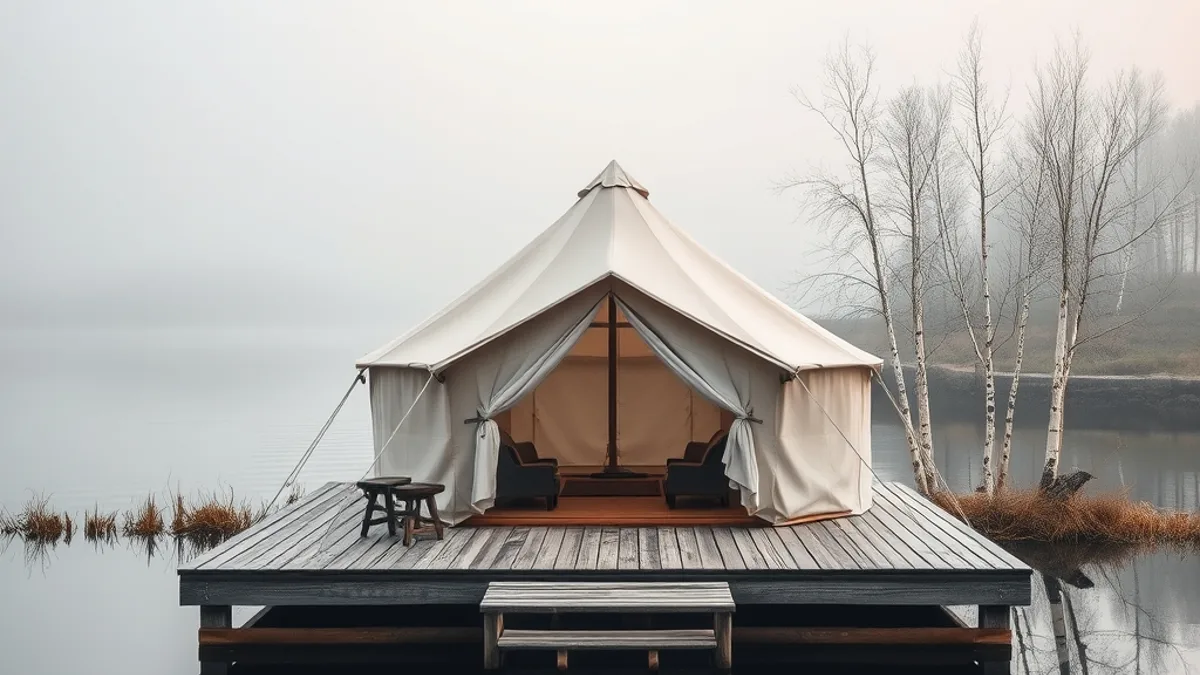 glamping in Norway's Fjords