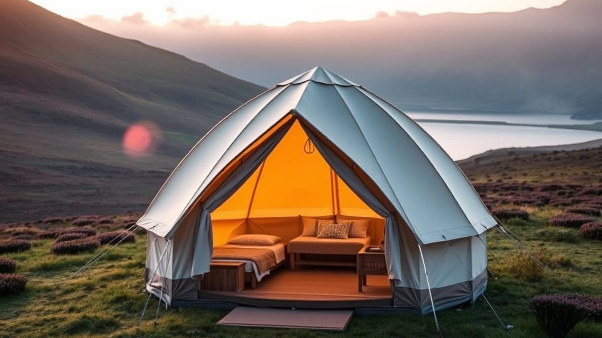 Glamping in the Scottish Highlands