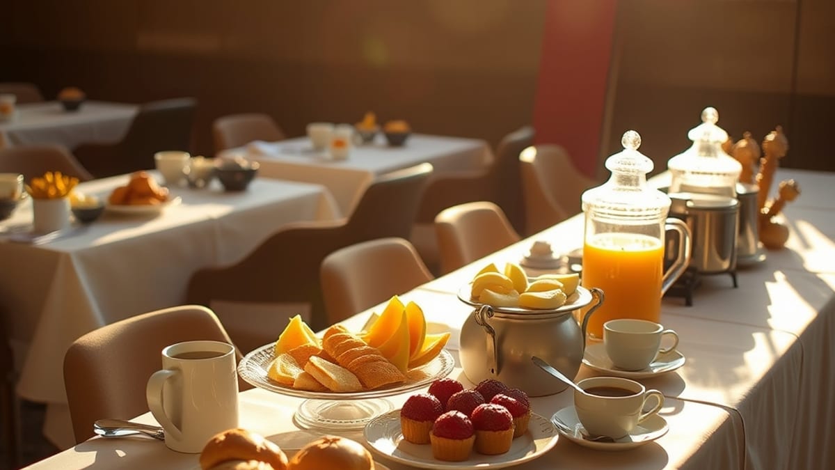 hotel breakfast included
