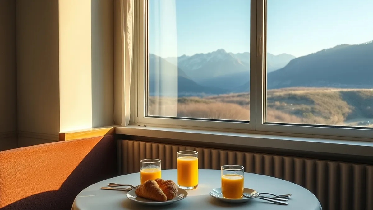 hotel breakfast included