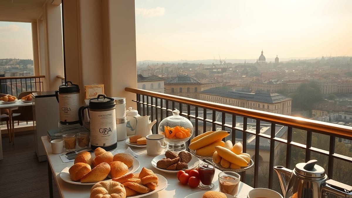 hotel breakfast included