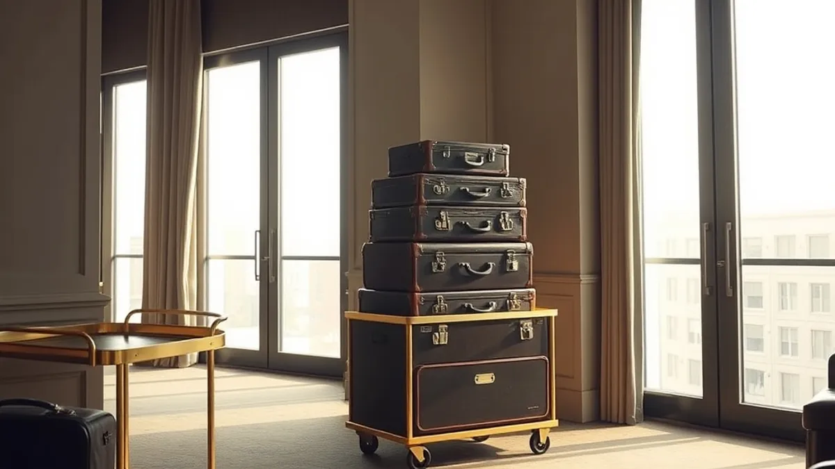 hotel parking, shuttle and luggage storage