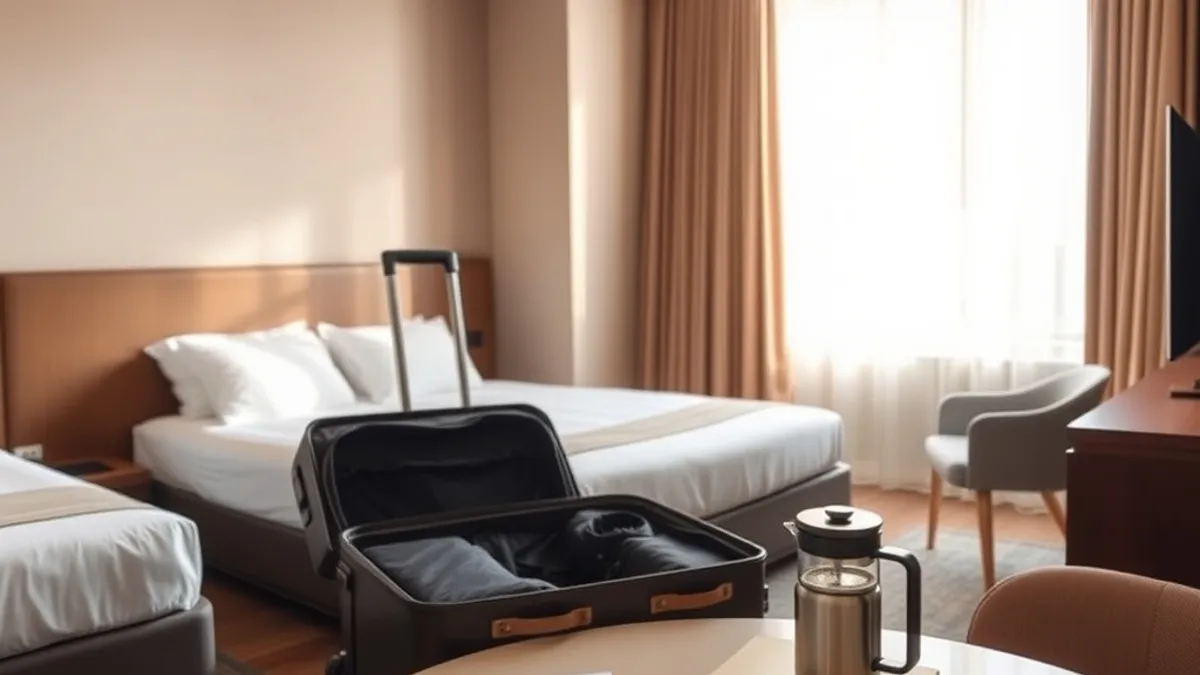 hotel for a long stay