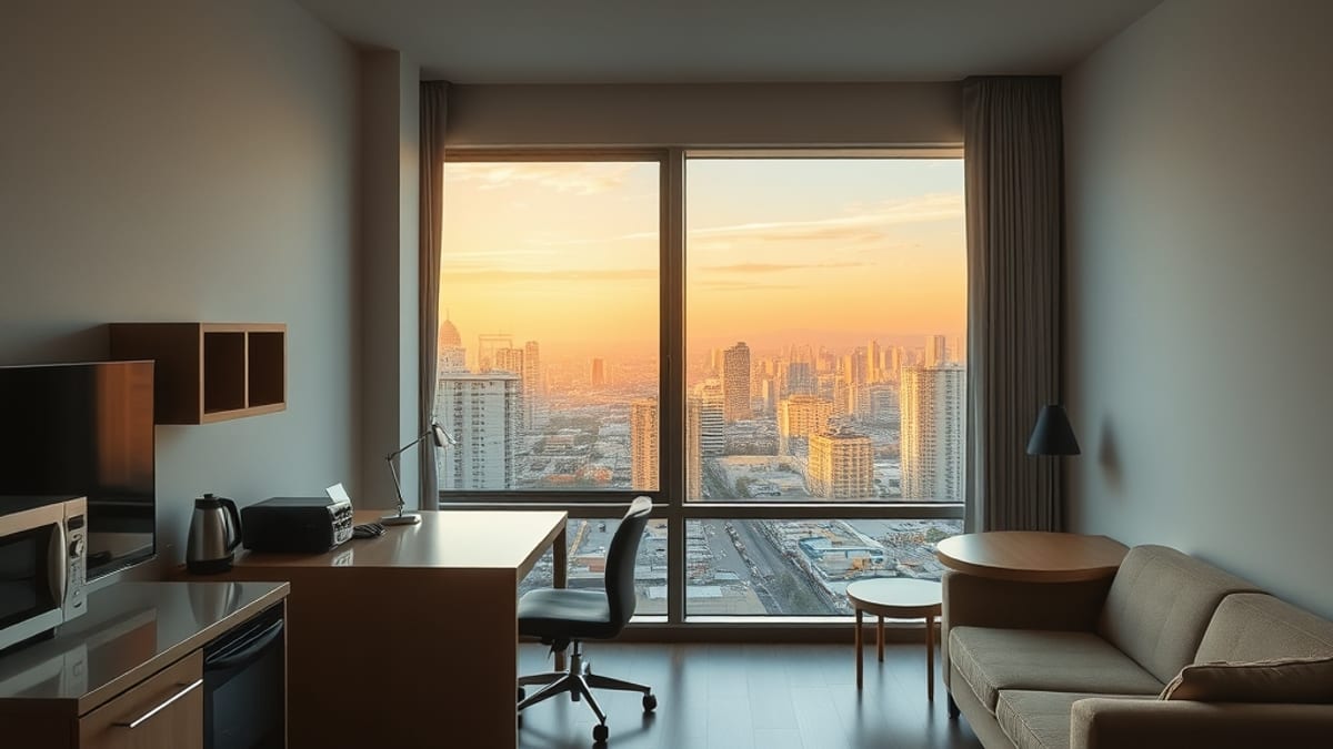 hotel for a long stay