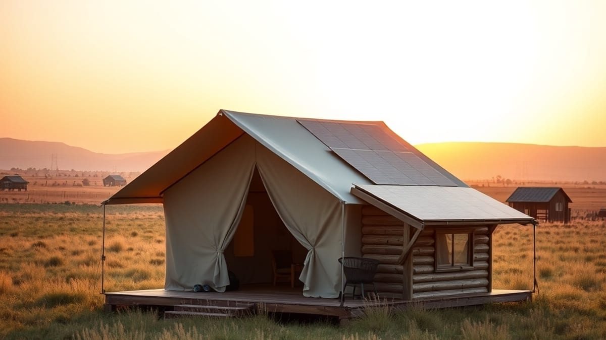 off-grid glamping