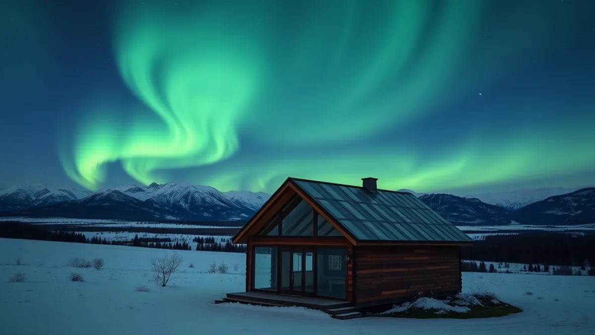 Iceland glamping