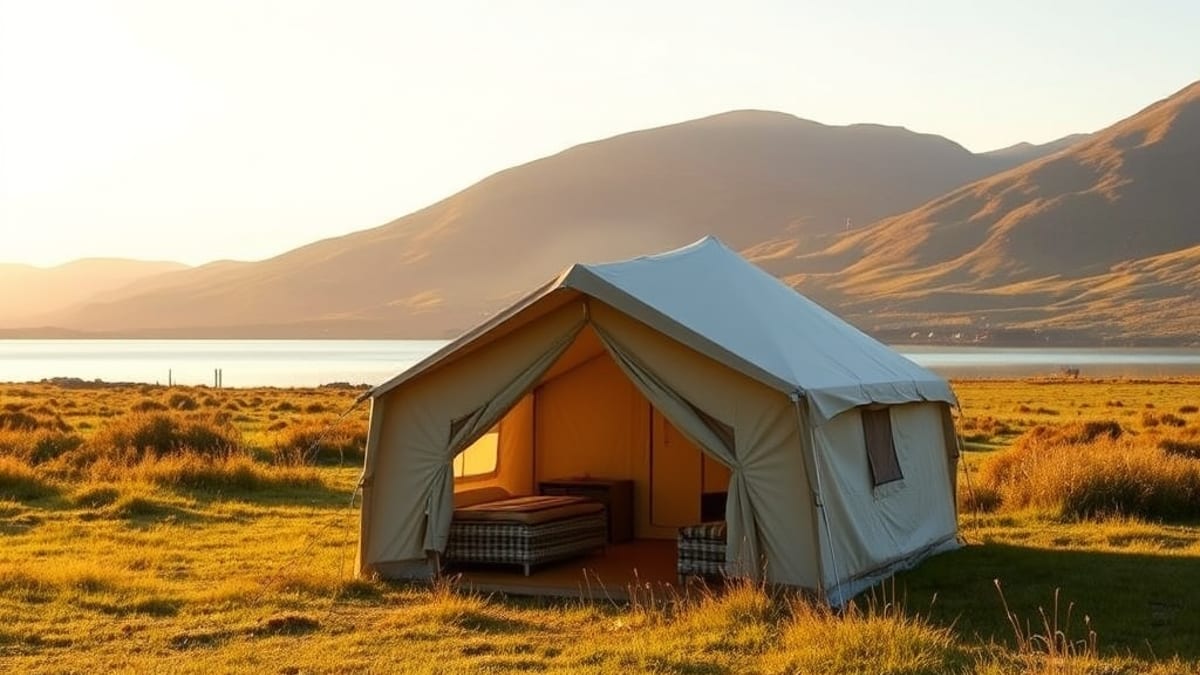 Lake District glamping