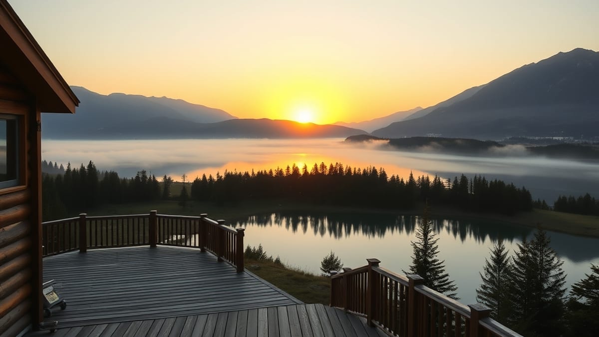 lakefront lodges