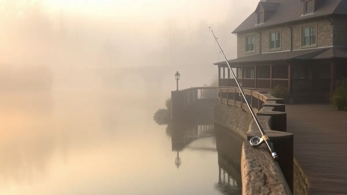 lodge stays with fishing access