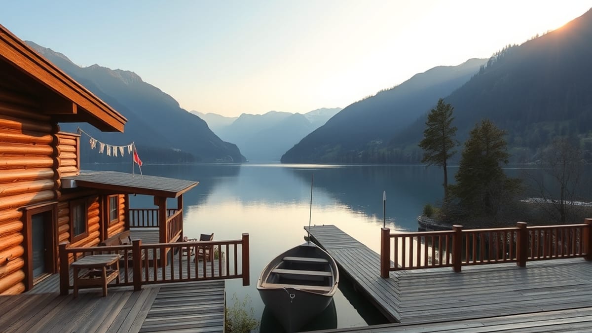 lodge stays with fishing access