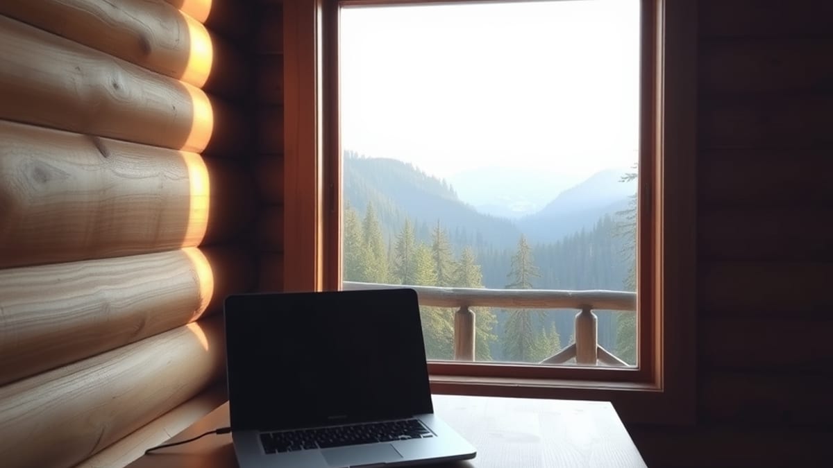 lodge stays for remote work
