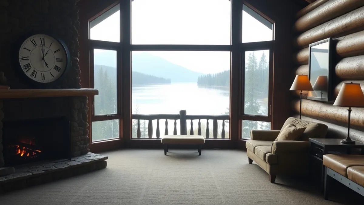 lodge stays with hot tubs