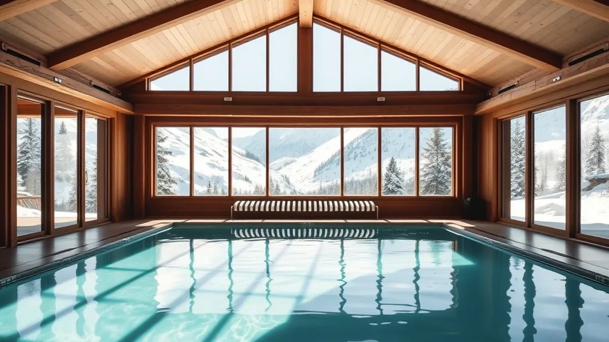 lodge stays with pools