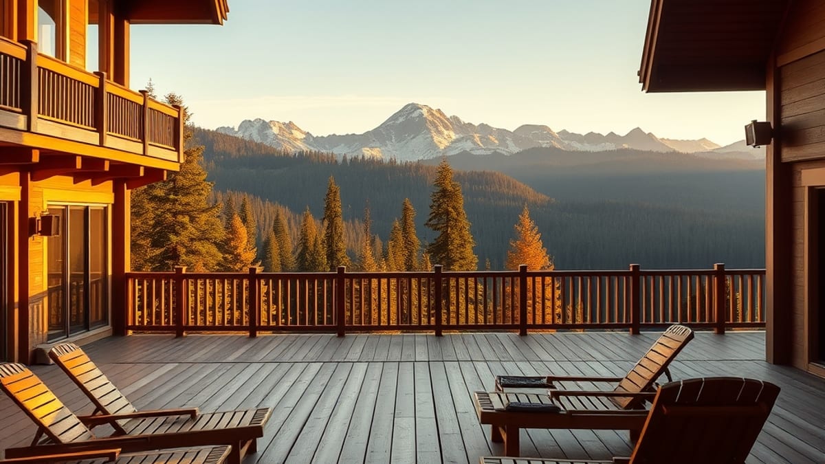 lodge vacations with teenagers