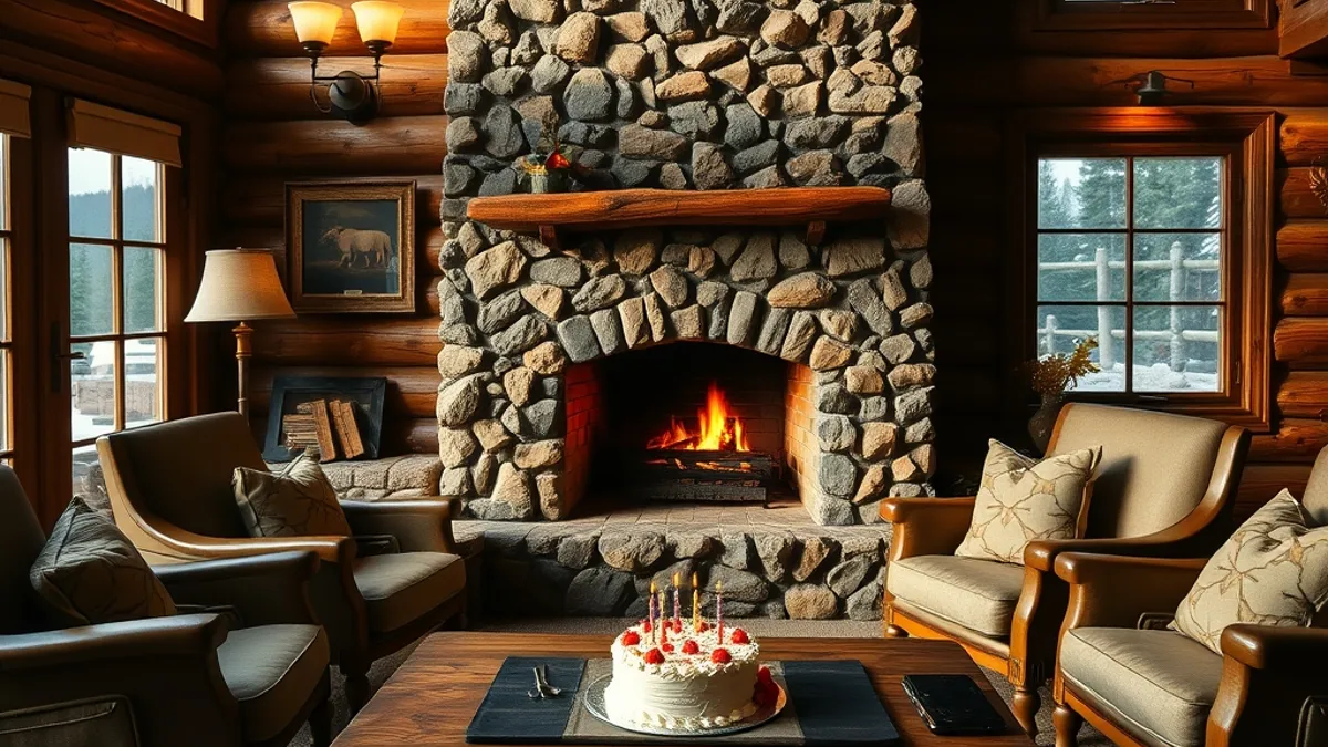 milestone birthday lodge