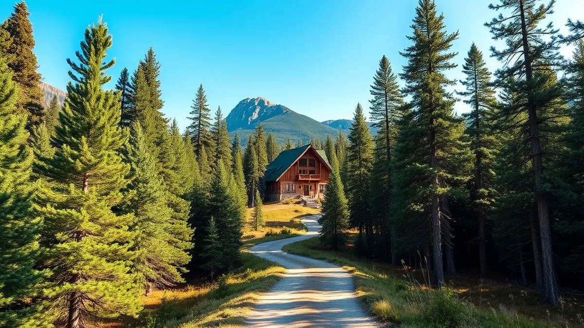 mountain lodge stays