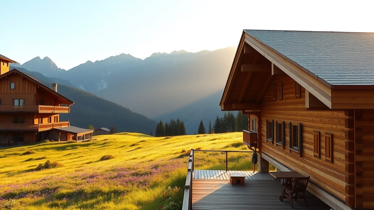 mountain lodge stays