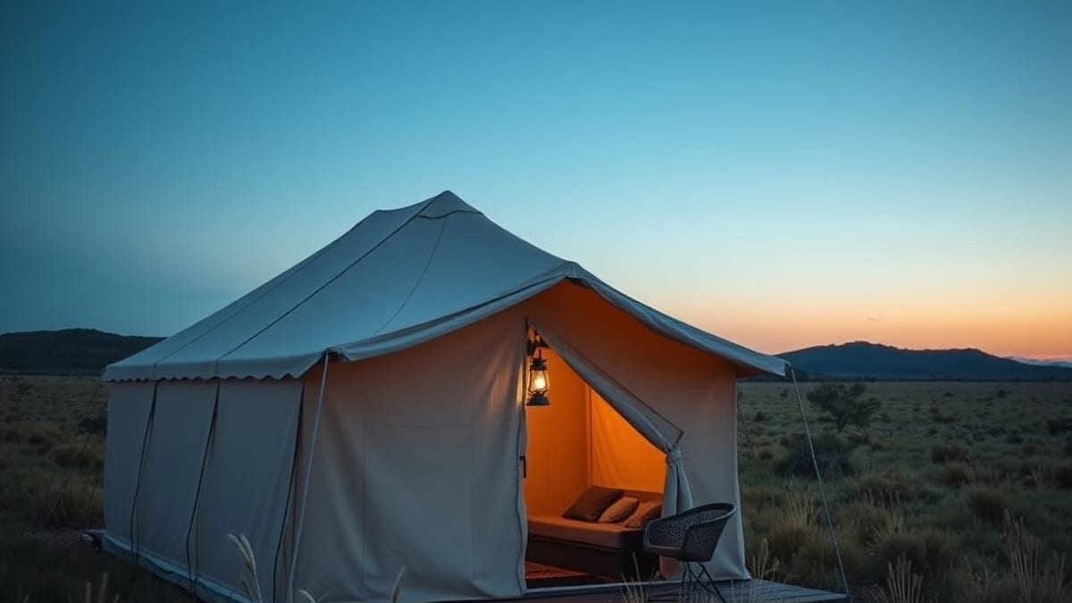 off-grid glamping
