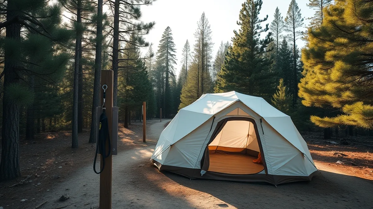 pet-friendly glamping