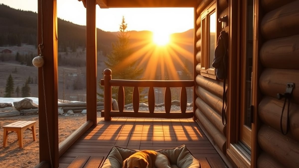 pet-friendly lodge stays