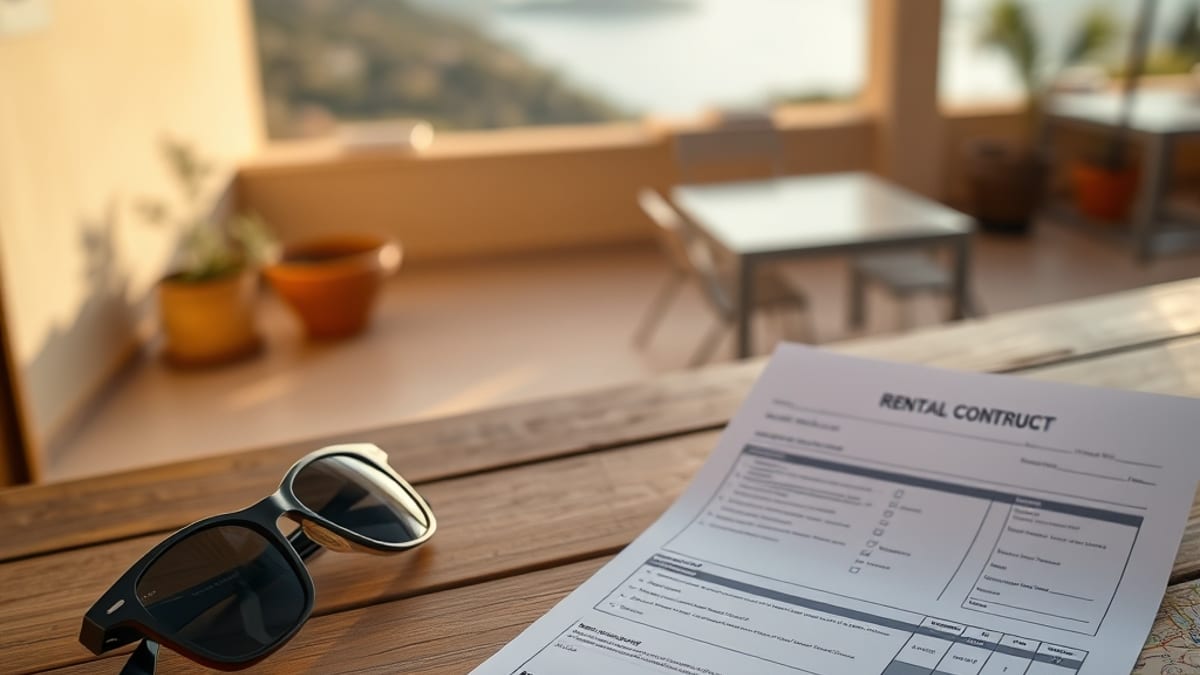 villa rental contract