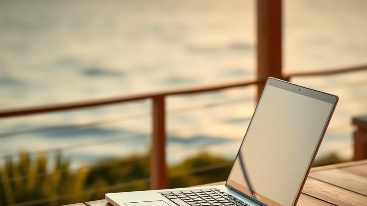 resort Wi-Fi and remote work