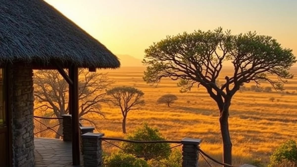 safari lodge vs tented camp