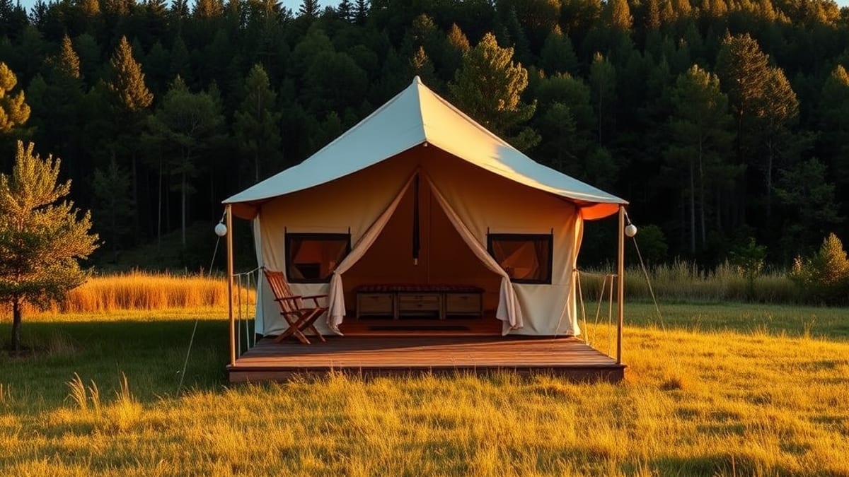safari tents vs yurts vs domes