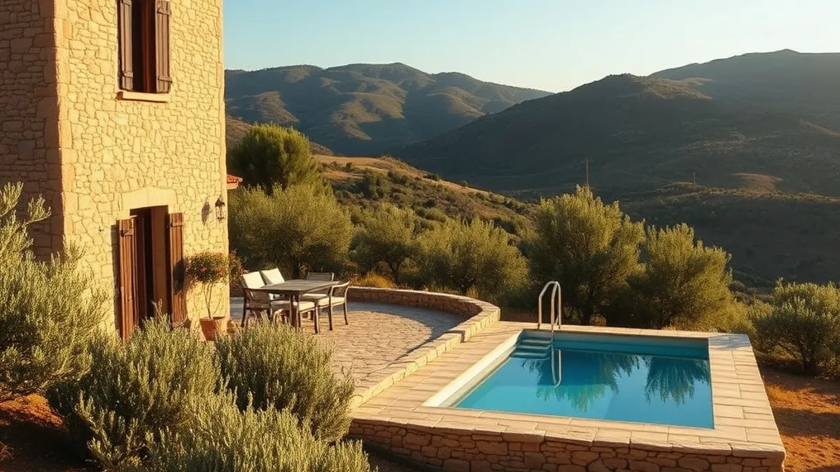 Santorini vs Crete villas